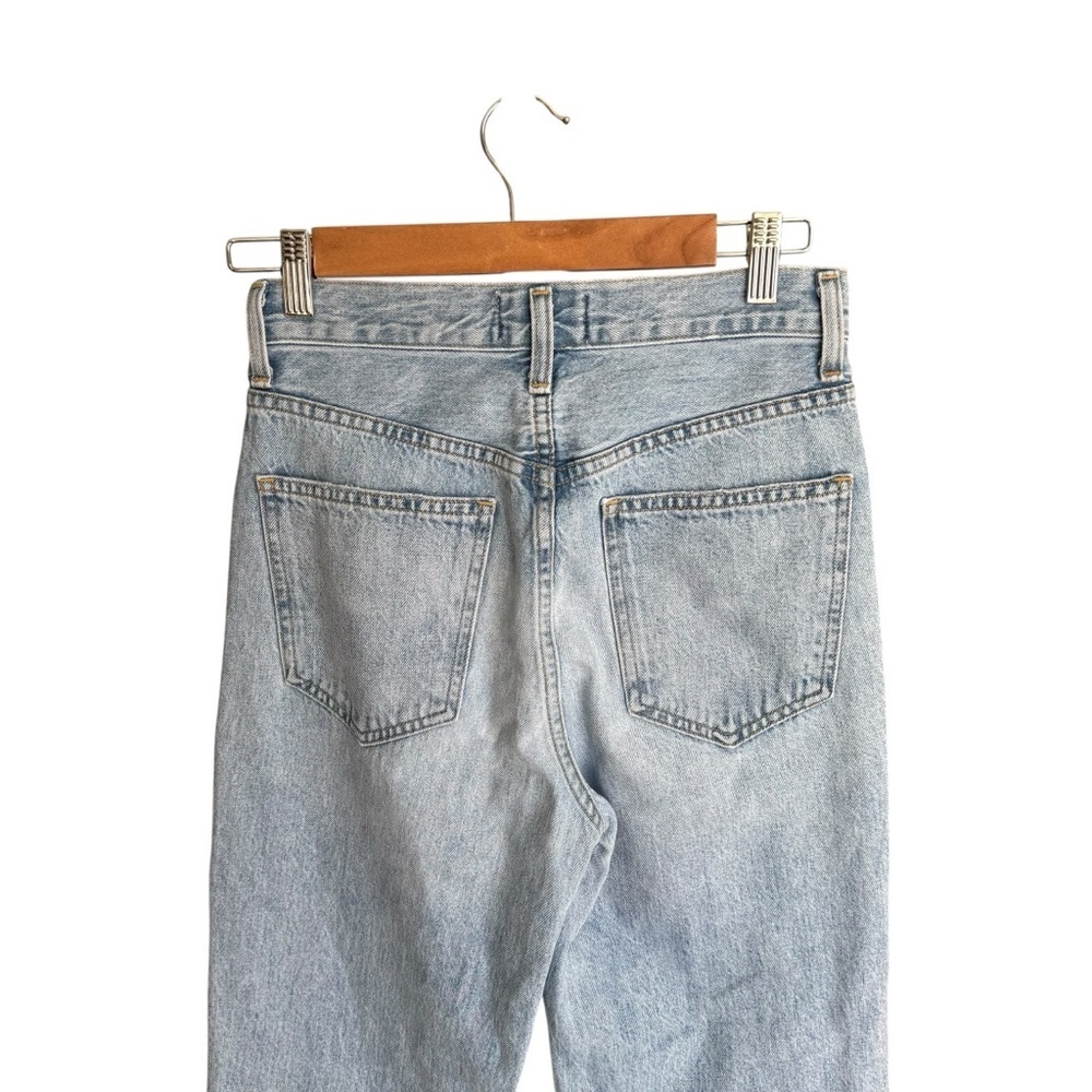 AGOLDE - Criss Cross Upsized Jeans Suburbia Light Wash Sz 23 - Picture 6 of 9